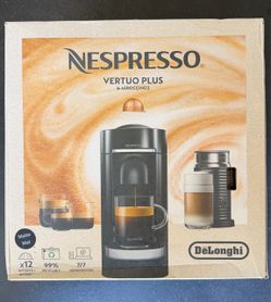 Nespresso Vertuo Plus & Aeroccino3 by De'Longhi