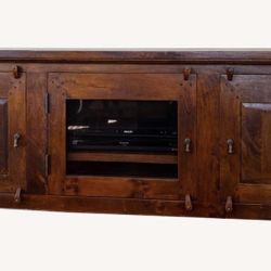 Crate & Barrel Basque Media Console