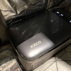 ICECO GO20 Dual Zone 12V Refrigerator, Portable Fridge Freezer with SECOP Compressor, DC 12/24V, AC