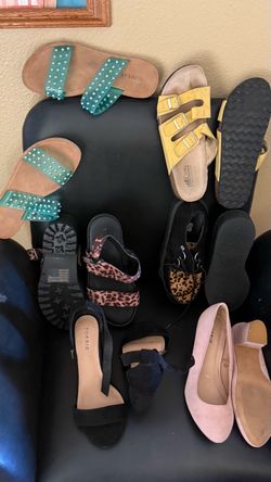 Mixed Women's Shoes Lot of 6 Pairs
