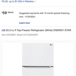 LG Refrigerator 