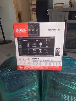 Car radio and DJ speakers.