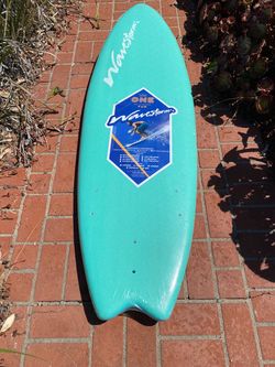 New WaveStorm 5’6 swallow tail surfboard soft top