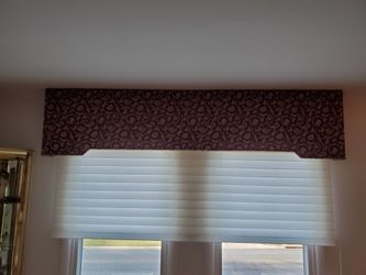 Custom-made Cornice for window Or Patio 7ft .