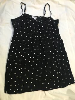 Forever 21 Polka Dot Button-Front Dress Size 2X