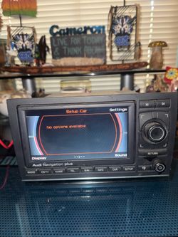 Audi B6 B7 A4 S4 RS4 RNSE Navigation unit WITH PIN CODE