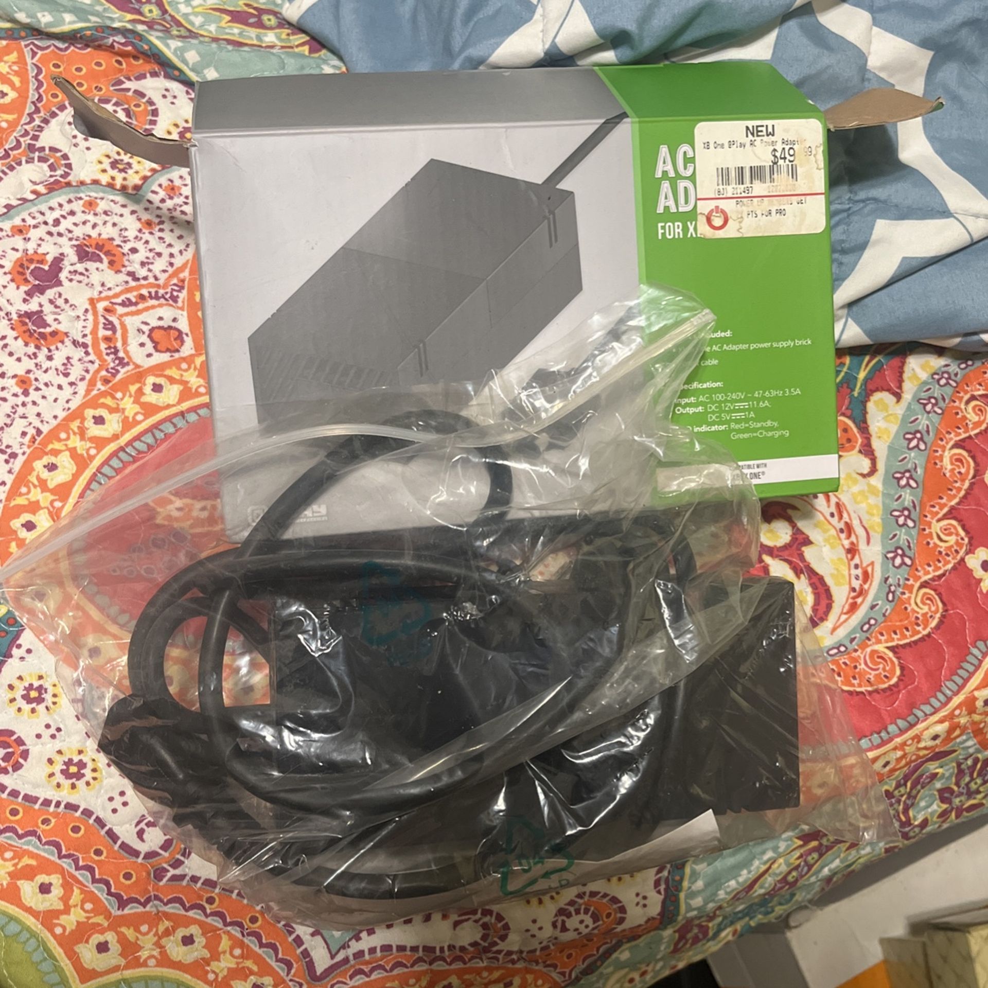 Xbox One Power Cord Bad Box