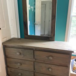 6 Drawer Dresser & Double Bed
