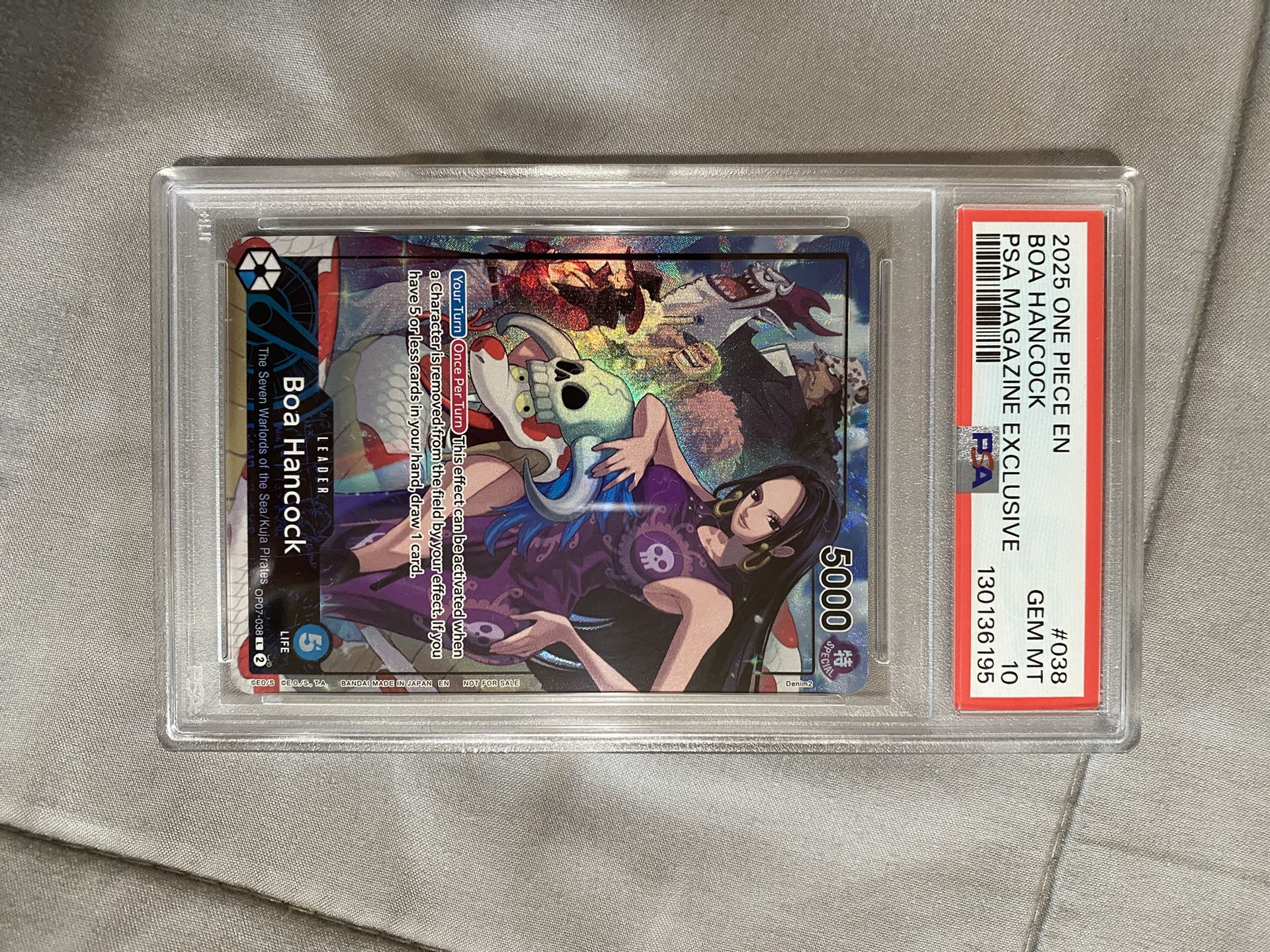 Boa Hancock One Piece PSA 10