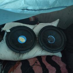 2 10in Kicker Subwoofers