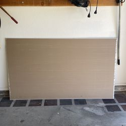 Piece of drywall 83x48 inches