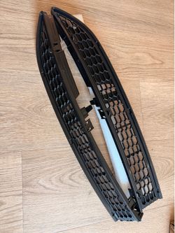 Replacement car bumper grilles