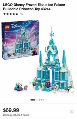 Disney lego Elsa Palace