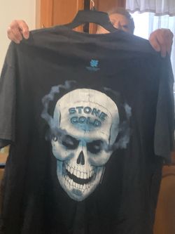 Vintage 1990s WWF “Stone Cold” Steve Austin 3:16 w smoking skull T-shirt /  XXL