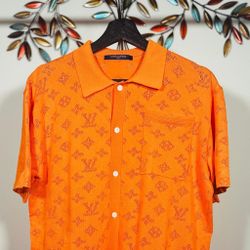 LOUIS VUITTON COTTON SHORT SLEEVES POLO SHIRT SLIM FIT !!!