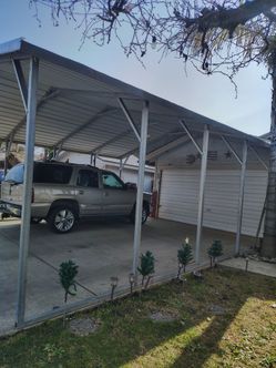 Porche para carro 20x20 y 8 de alto