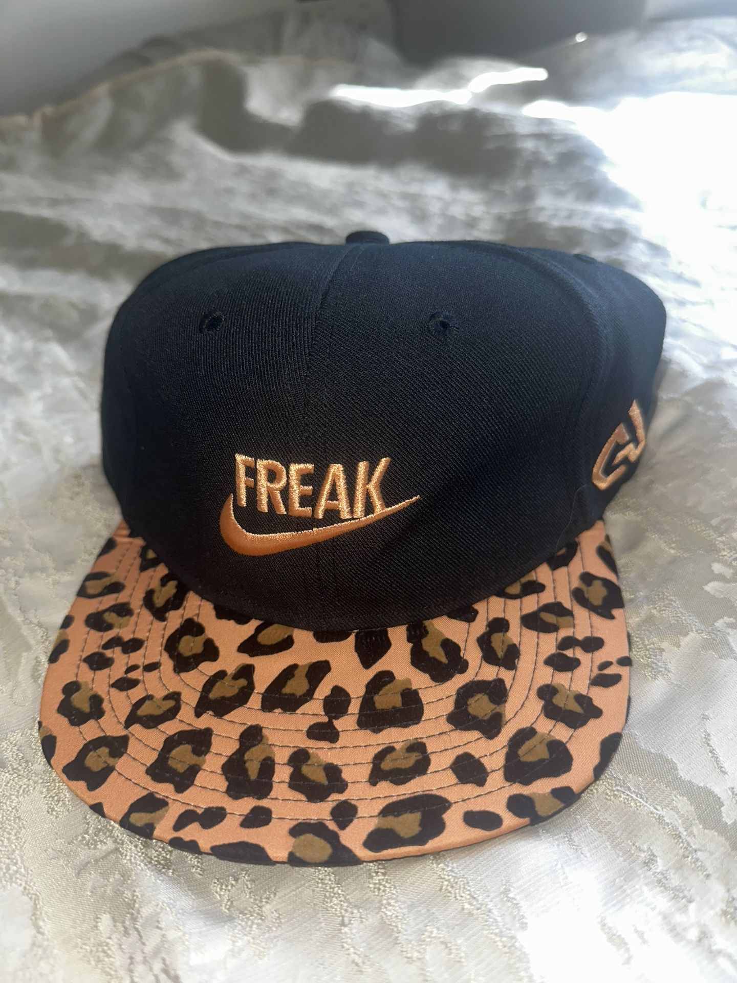 Nike Pro Greek Freak Giannis Black Copper Safari Men's OS Hat