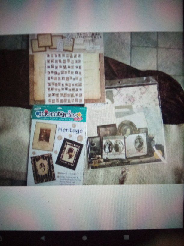 Heritage Scrapbooking Pages Kits