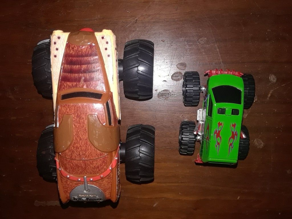 Monster jam trucks
