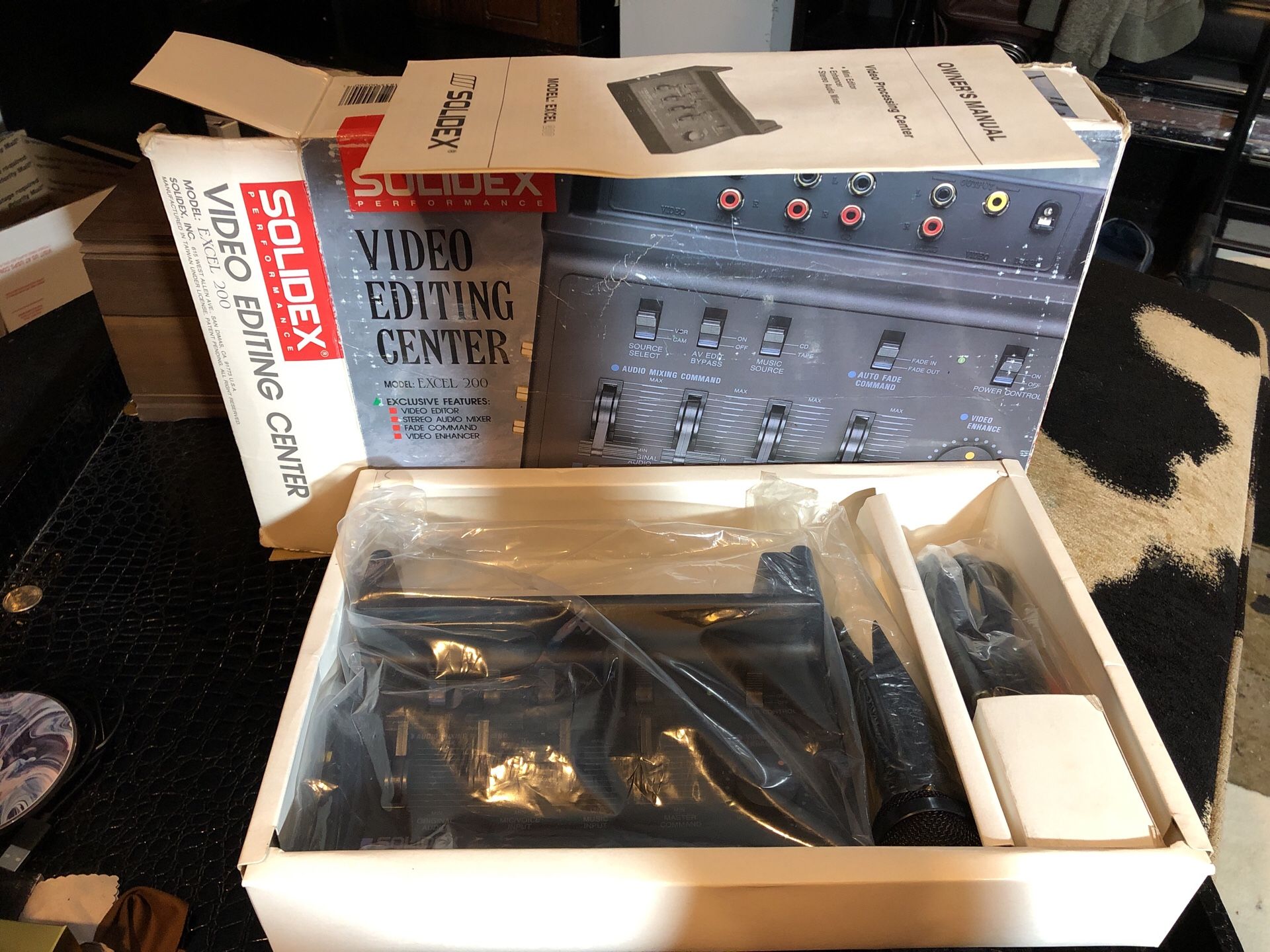 SOLIDEX Excel 200 Video Editing Center NIB