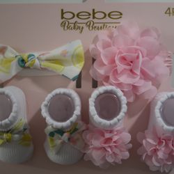 BEBE BABY BOUTIQUE 4 PIECE SET