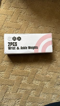 Pilates Ankle/Wrist Weights Black