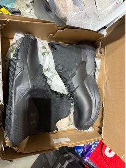 Under Armour Men's Micro G Stellar Mid, (001) Black/Black/ Anthracite, 11.5, US