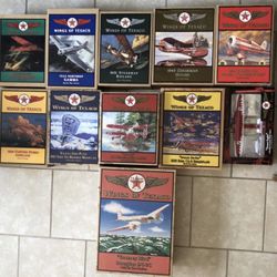 Wings Of Texaco series 1-11 brand new never opened