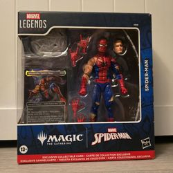 Spiderman "battle damaged" Magic the Gathering