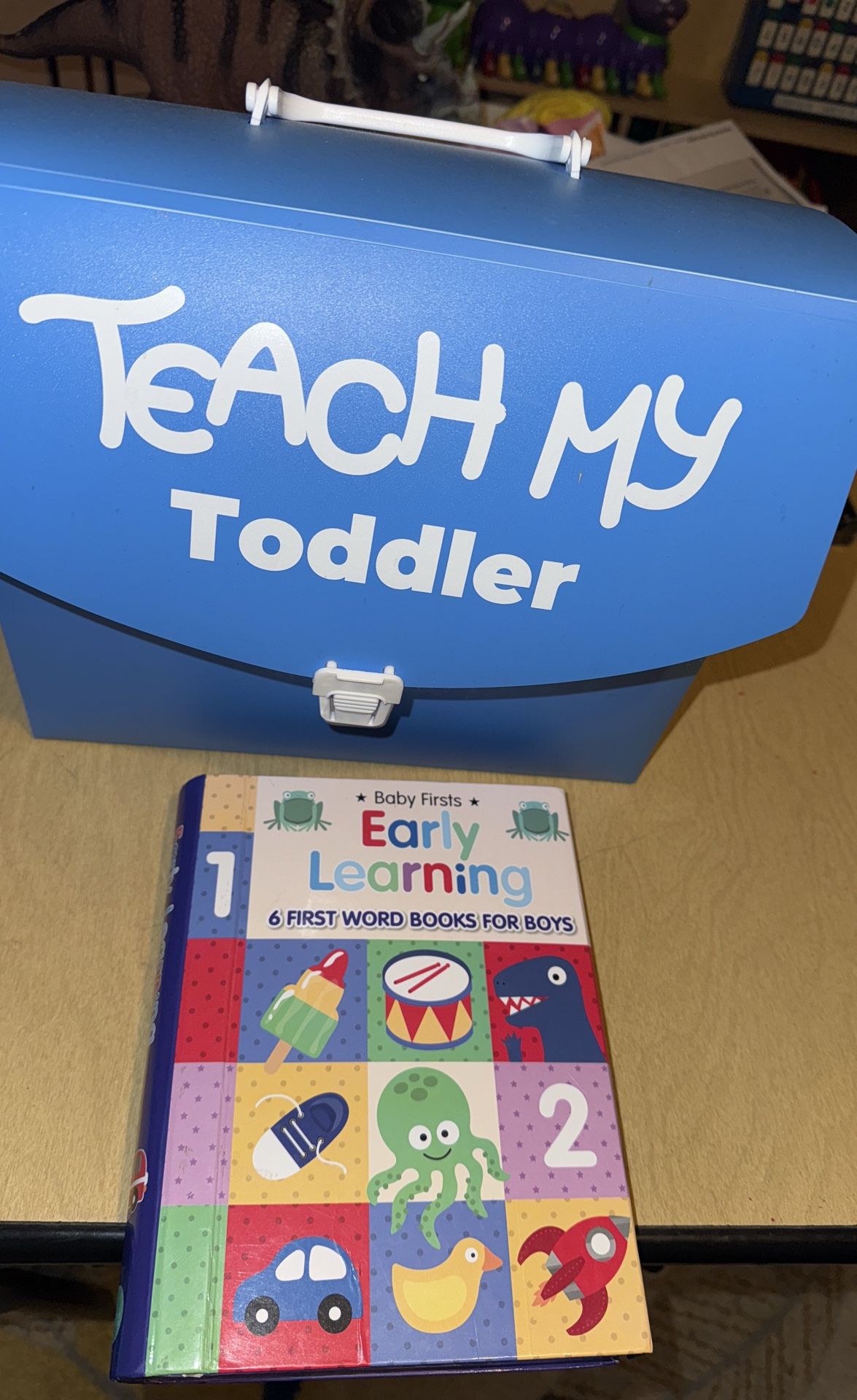 Teach My Toddler “ Folder Lot Includes Mini Books Letters Numbers Posters And More