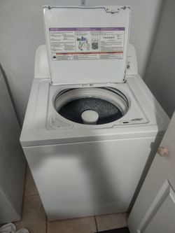 Top Load Washing Machine and dryer  White