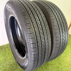U883  215 65 17 99H  Continental  ProContact TX  2 Used Tires 80% Life