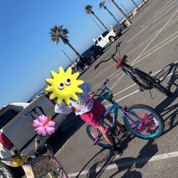 3 bikes  & rack
