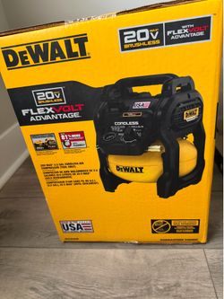 NEW DeWalt 20V MAX Brushless 2.5 Gallon Cordless Air Compressor Tool Only