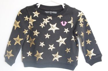 NEW True Religion Baby Girls Sweater 9 Months