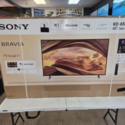 SONY 65 INCH BRAVIA 3 TV'S AVAIL 6-28 DIRECT LIT BLUETOOTH VOICE SERACH W/WARRANTY - PAYMENT PLANS 