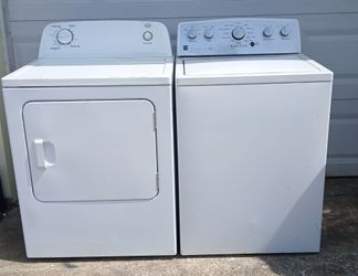 Wash machine and dryer set