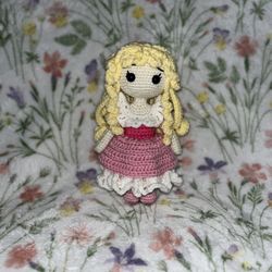 Sleeping Beauty Crochet Doll