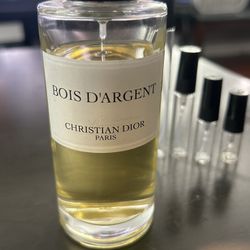 Chis Dior BOIS D’ARGENT DECANTS