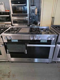 48in Miele Range Duel Fuel Microwave Oven