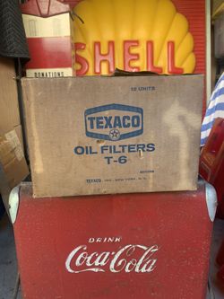 Old Texaco Oil Filters