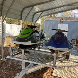 Dual waverunners 2017 vxr 2007 vx deluxe