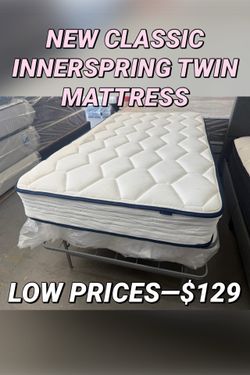NEW CLASSIC INNERSPRING TWIN MATTRESS