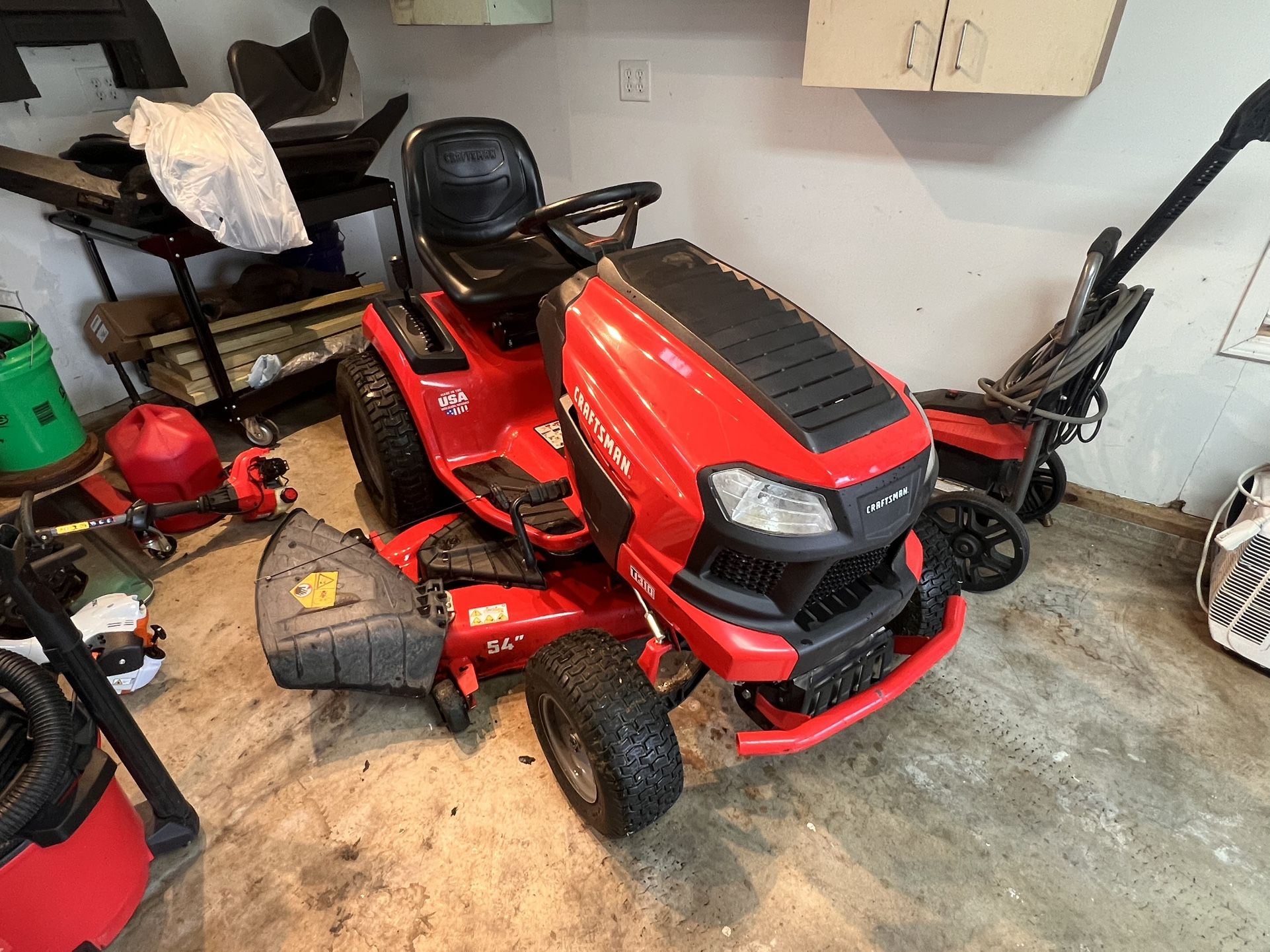 Craftsman T310 54” Riding Mower 24hp Kohler