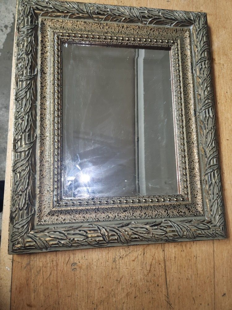 Antique French Ornate Wall Mirror


