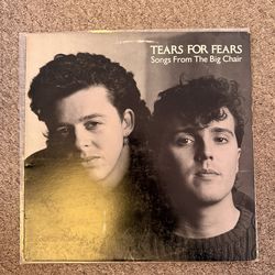 Tears For Fears Songs From The Big Chair vinyl record album