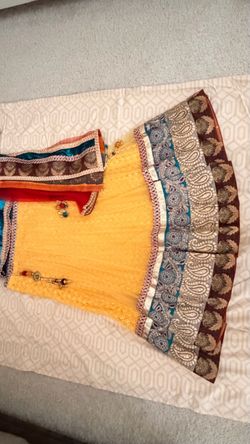 Indian Festive Designer velvet net chaniya choli