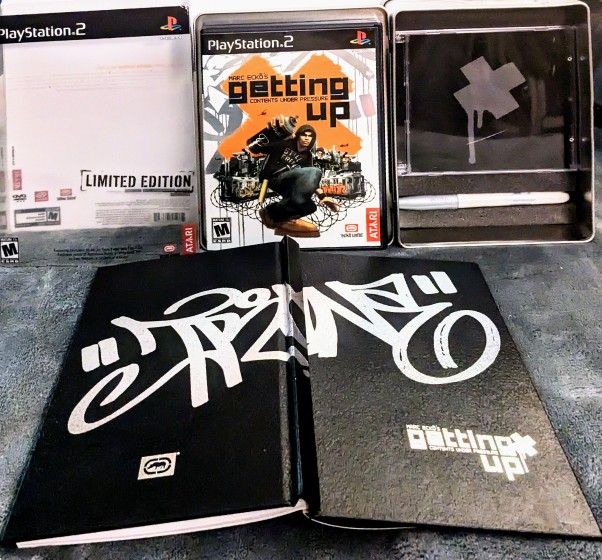 MARC ECKO'S GETTING UP PS2 LIMITED EDITION (ULTRA RARE COLLECTORS SET)