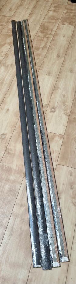 Gray flooring threshold