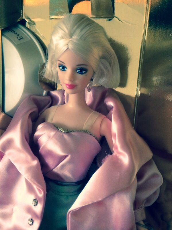 Close up with Barbie . Classic collection Evening Barbie